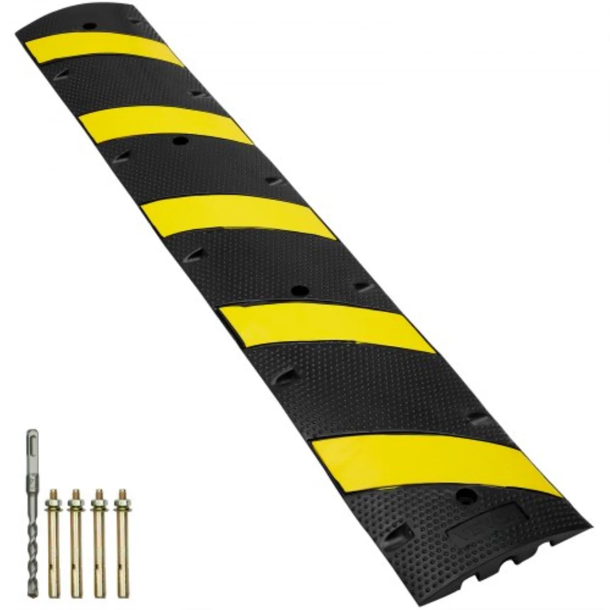 VEVOR VEVOR RS1830A-1 72" Dual-Channel Rubber Speed Bump 22000 lbs — product photo