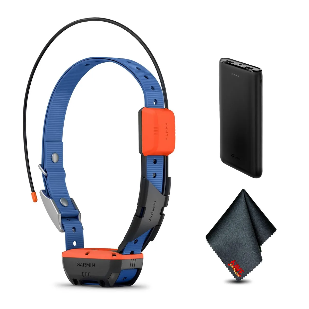 Garmin Garmin Alpha T20 GPS Dog Tracking Collar + P-Bank Battery — product photo