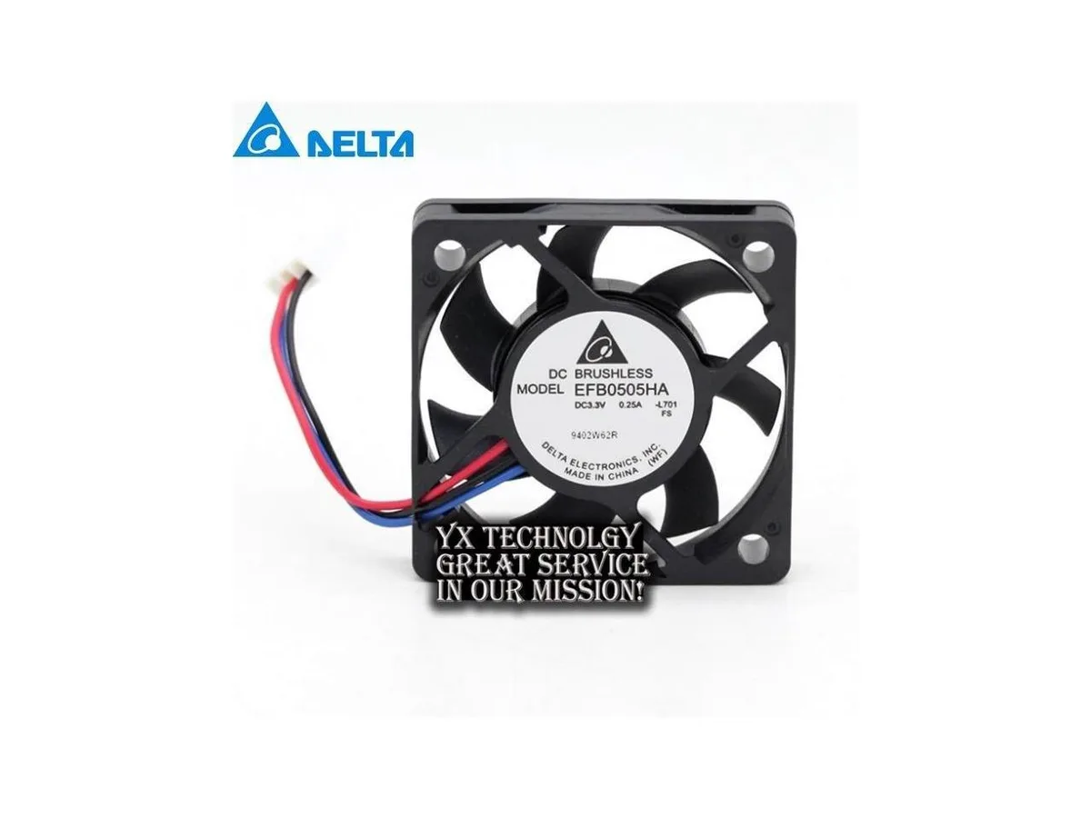 Fans Fans EFB0505HA 5010 5V 0.25A 50x50x10mm case fan — product photo