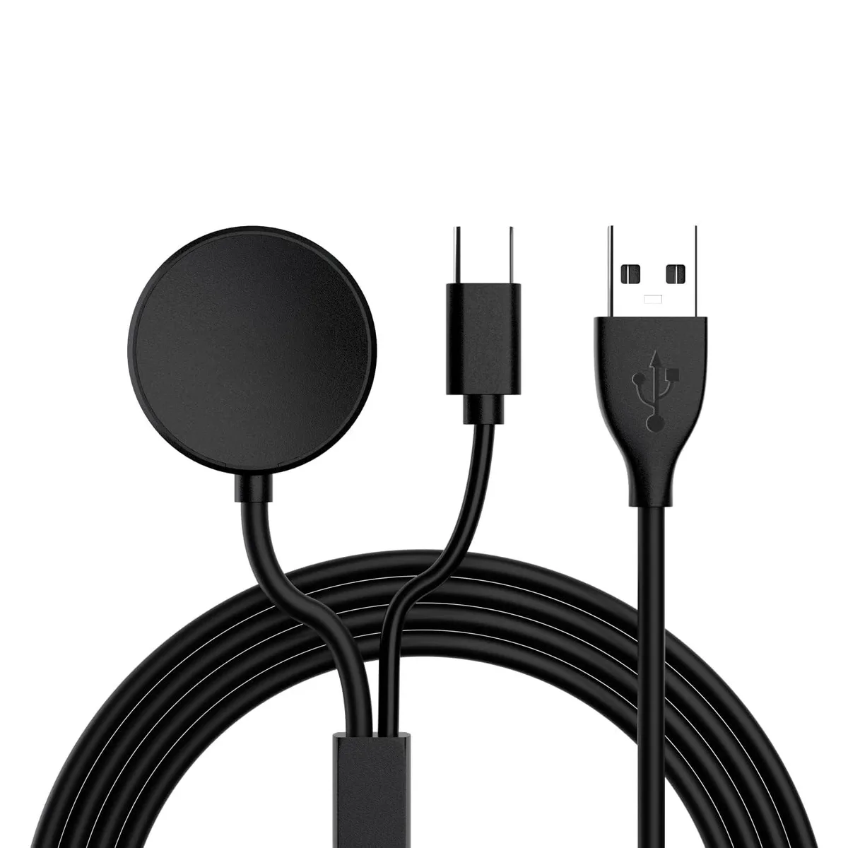 Werleo Werleo 2-in-1 Galaxy Watch 5/5 Pro Charger Black wearable technology — product photo