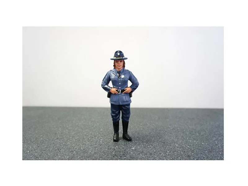American Diorama American Diorama State Trooper Sharon Figure 1:18 hobby collectible — product photo