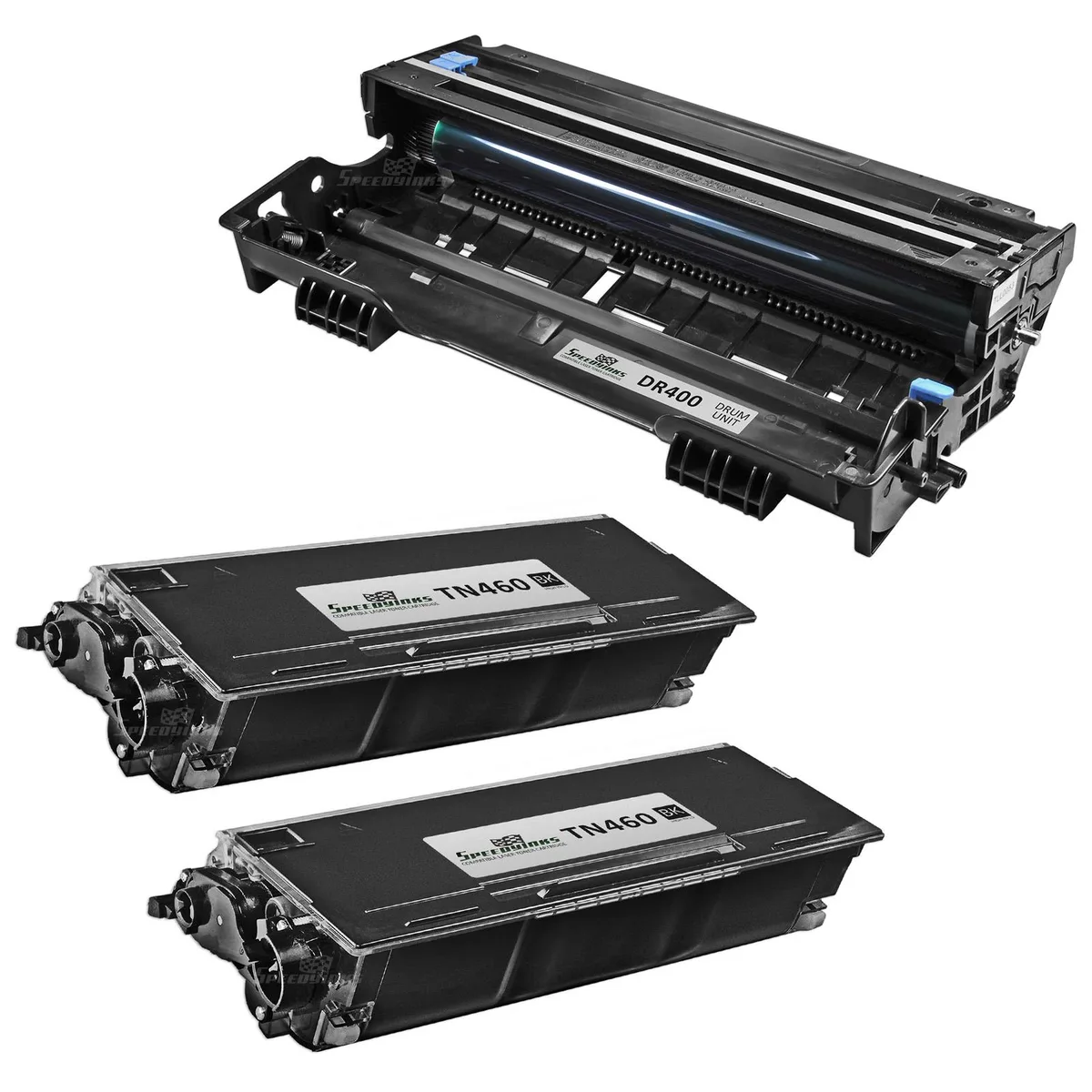 Speedy Inks Speedy Inks TN460 &amp; DR400 2 Toner 1 Drum 3-Pack — product photo