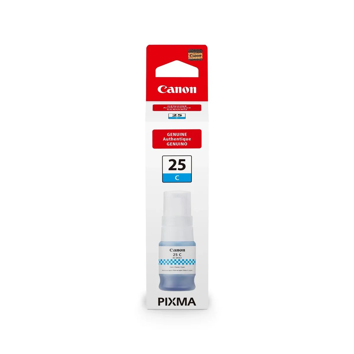 Canon Canon GI-25 Cyan Ink Bottle for Megatank GX2020 GX1020 3d printers accessory — product photo
