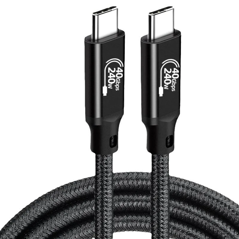 AUBEAMTO AUBEAMTO PQ004 USB4 cable 40Gbps 240W 8K 1.6FT — product photo