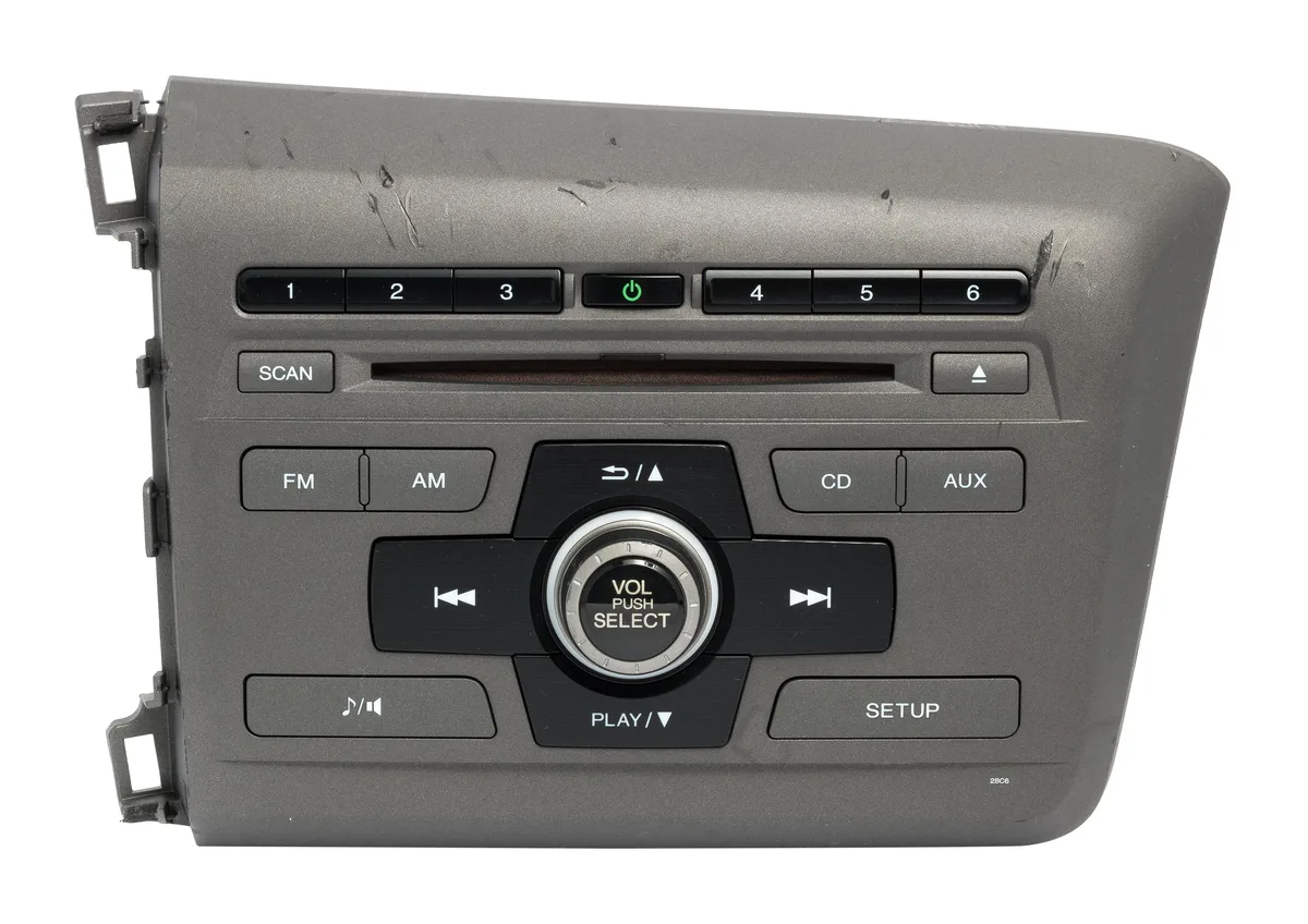 1 Factory Radio 1 Factory Radio 39100-TR0-A315-M1 Receiver 2BC6 2012 Honda Civic — product photo