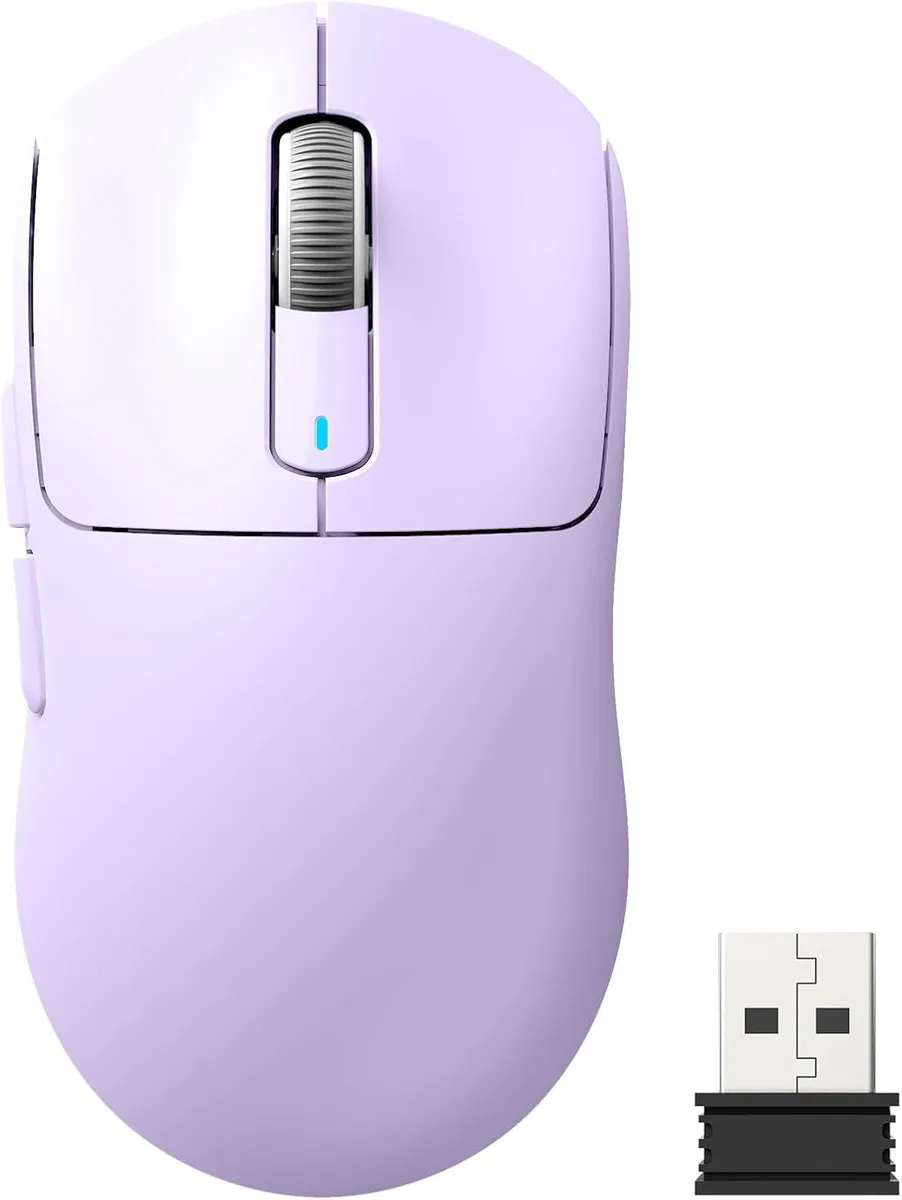 Attack Shark Attack Shark X3 White Purple gaming mouse — product photo
