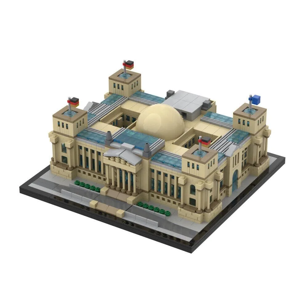 ZITIANYOUBUILD ZITIANYOUBUILD Reichstag Modular Building 2361 Pieces MOC — product photo