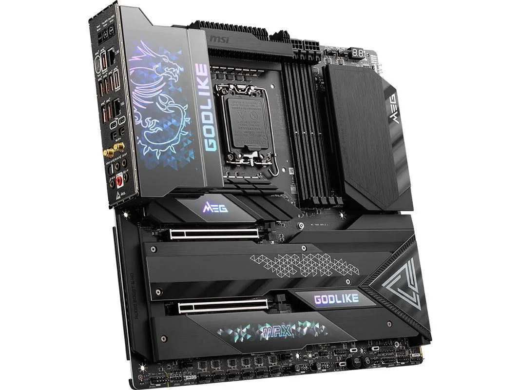 MSI MSI MEG Z790 GODLIKE MAX Intel motherboard — product photo