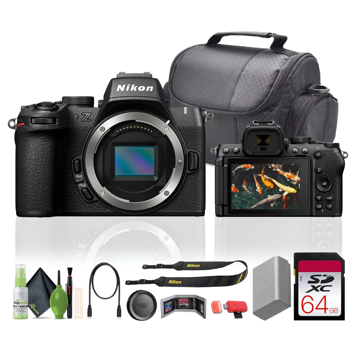 Nikon Inc Nikon Z50II Camera Kit 64GB Card Cleaning Kit — product photo
