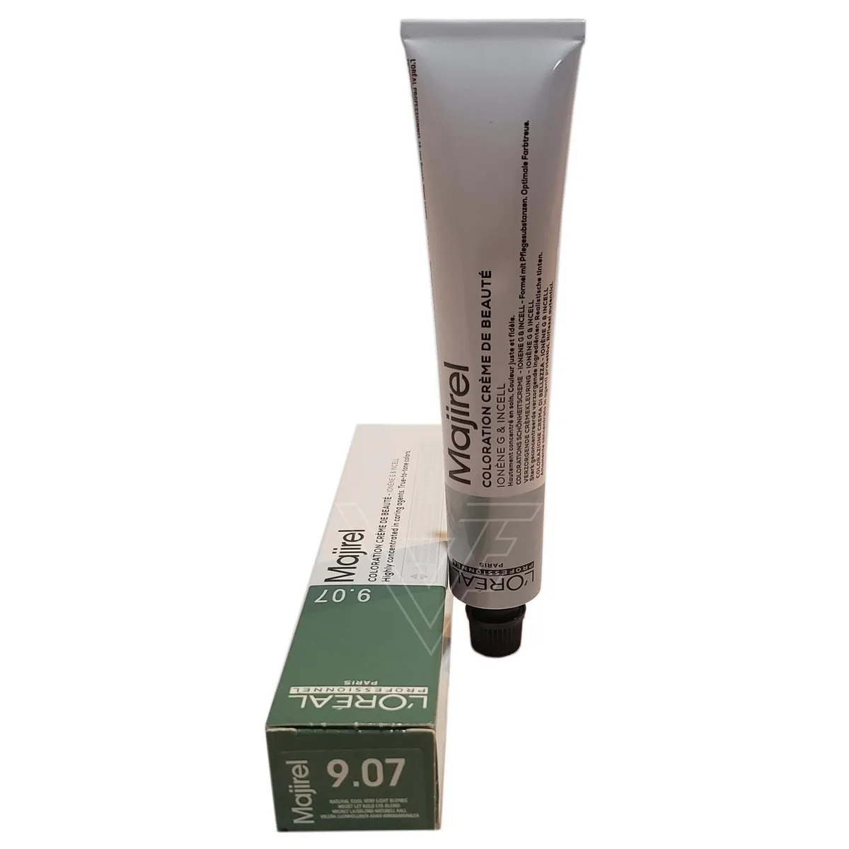 L'Oreal L'Oreal Majirel 9.07 Natural Cool Lightest Blonde Hair Color 50ml — product photo