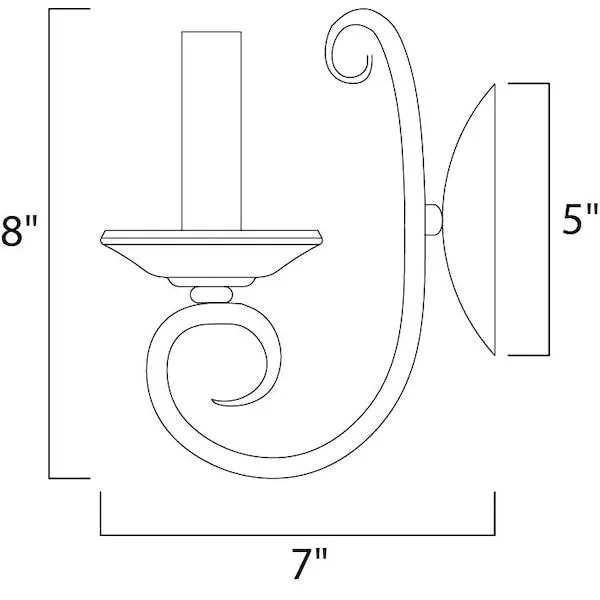 Maxim Mfg. Maxim Mfg. Loft 1-Light Pendant Oil Rubbed Bronze 70001 — product photo