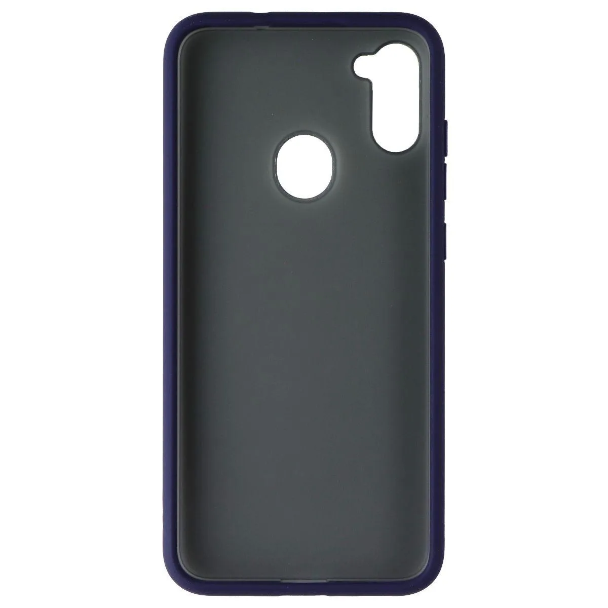 Mybat Mybat case for Samsung Galaxy A11 Smoke Blue Frost Hybrid Series — product photo