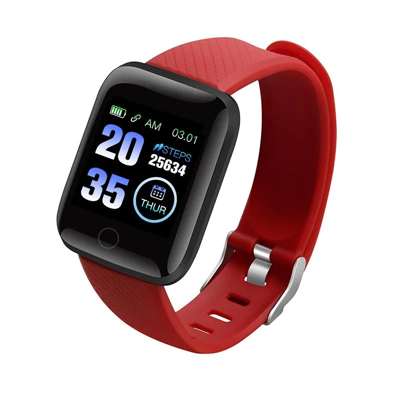 OEM Tools OEM Tools D13 Smart Watch Red 1.3in 80mAh Bluetooth 4.0 — product photo