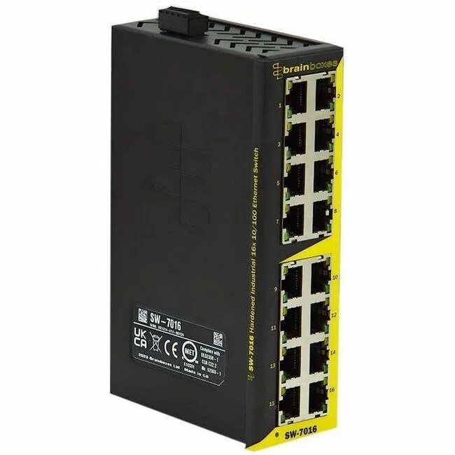 Lenovo Lenovo Brainboxes SW-7016 16-port 10/100 network switch — product photo