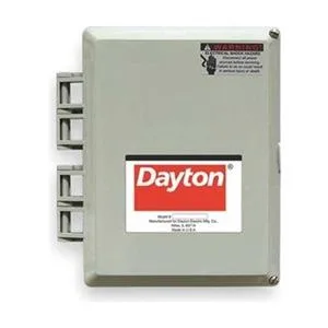 Dayton 2PZF9 pump control box with external hand operation switch