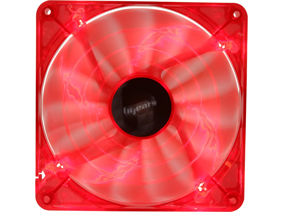BGears BGears b-PWM 140 Red case fan 140mm 2000 RPM 110 CFM 2 Ball — product photo