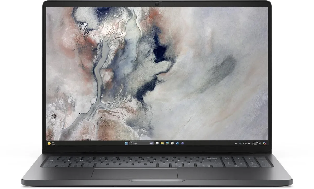 DELL Dell Pro 16 PC16250 laptop Intel Core 5-120U 16 GB DDR5 256 GB SSD 16" FHD+ Windows 11 Pro Magnetite — product photo