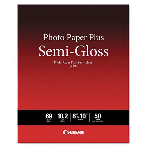 Canon Canon SG-201 Semi-Gloss Photo Paper 8x10 50 Sheets 1686B062 — product photo