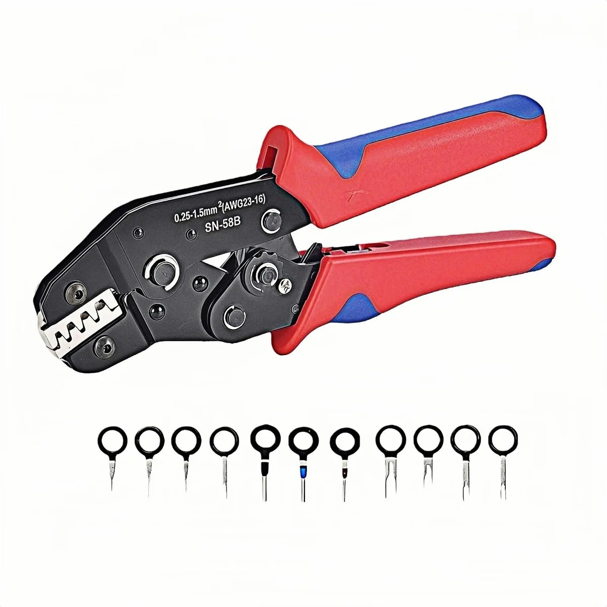 Klein Tools Hand Rivet Nut Setter Kit 25pcs Red — product photo
