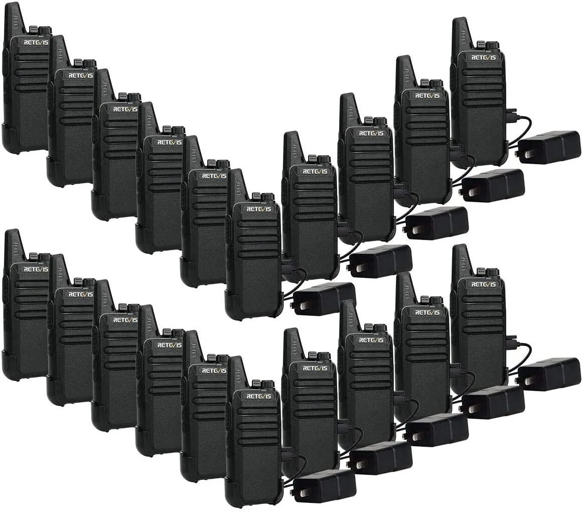 Retevis Retevis RT22 two-way radio 20 pack black — product photo