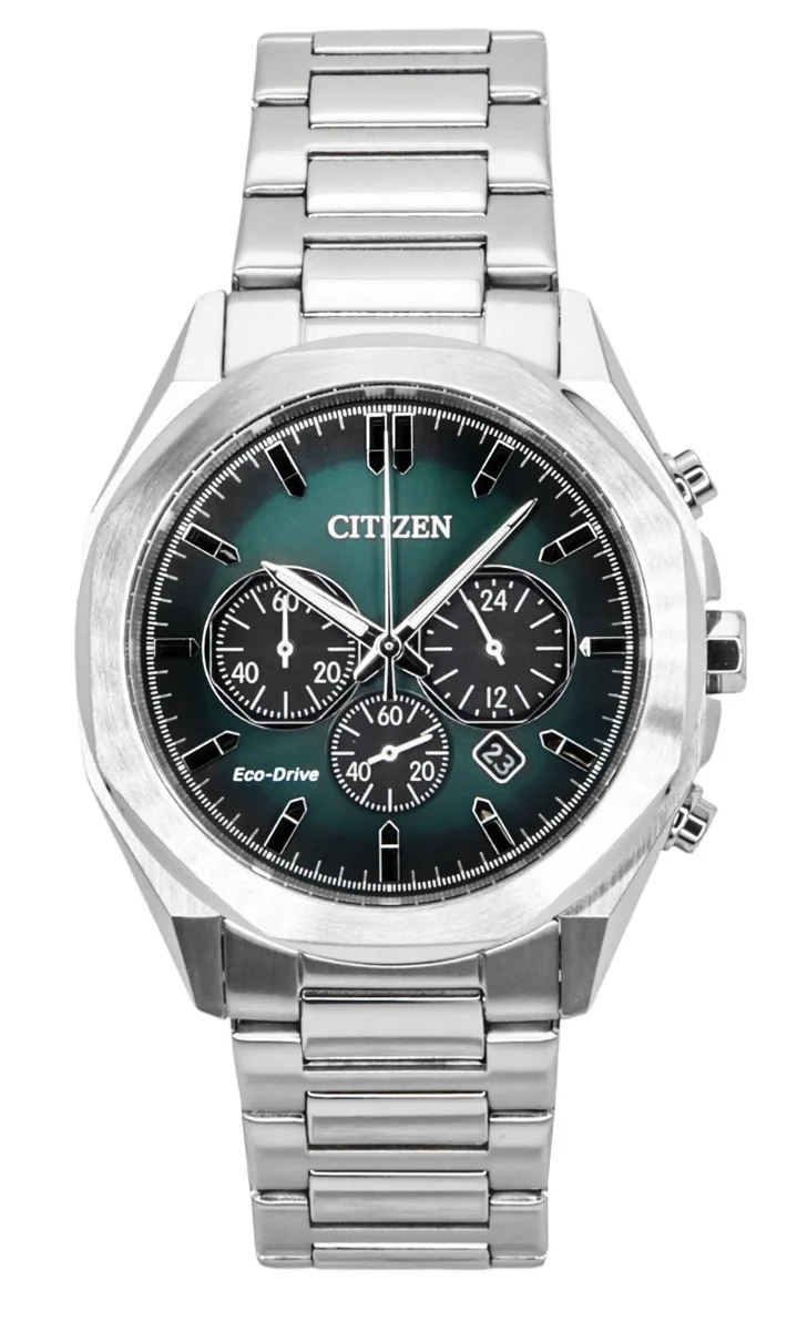 Citizen Citizen Eco-Drive Chronograph Green Dial 100M 41mm CA4590-81X — product photo