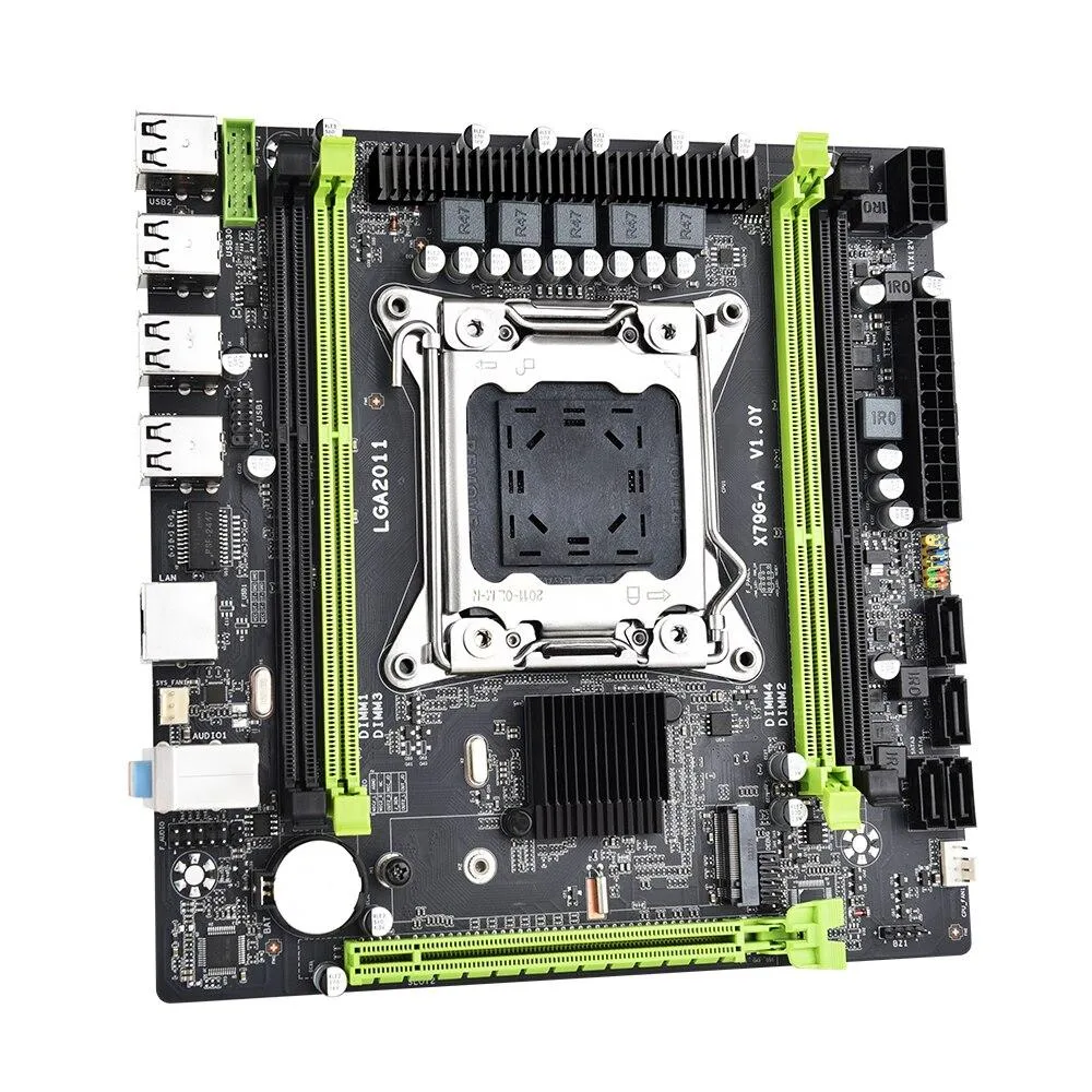WMtec WMtec X79 G A server motherboard M-ATX LGA 2011 DDR3 NVME XEON — product photo