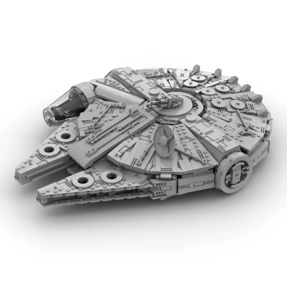 ZITIANYOUBUILD ZITIANYOUBUILD MOC-107020 Tech Battleship 2532PCS Grey — product photo