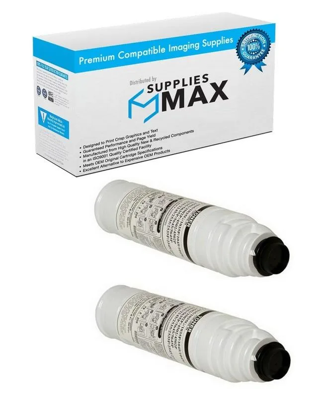SuppliesMax SuppliesMax Compatible Toner Cartridge 2-Pack Black 23000 Pages Type 3105D 885247_2PK — product photo