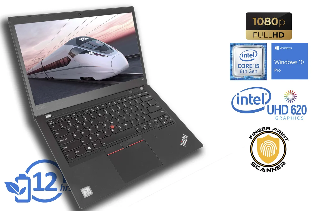 Lenovo Lenovo ThinkPad T490 laptop i5-8265U 24GB RAM 2TB NVMe — product photo