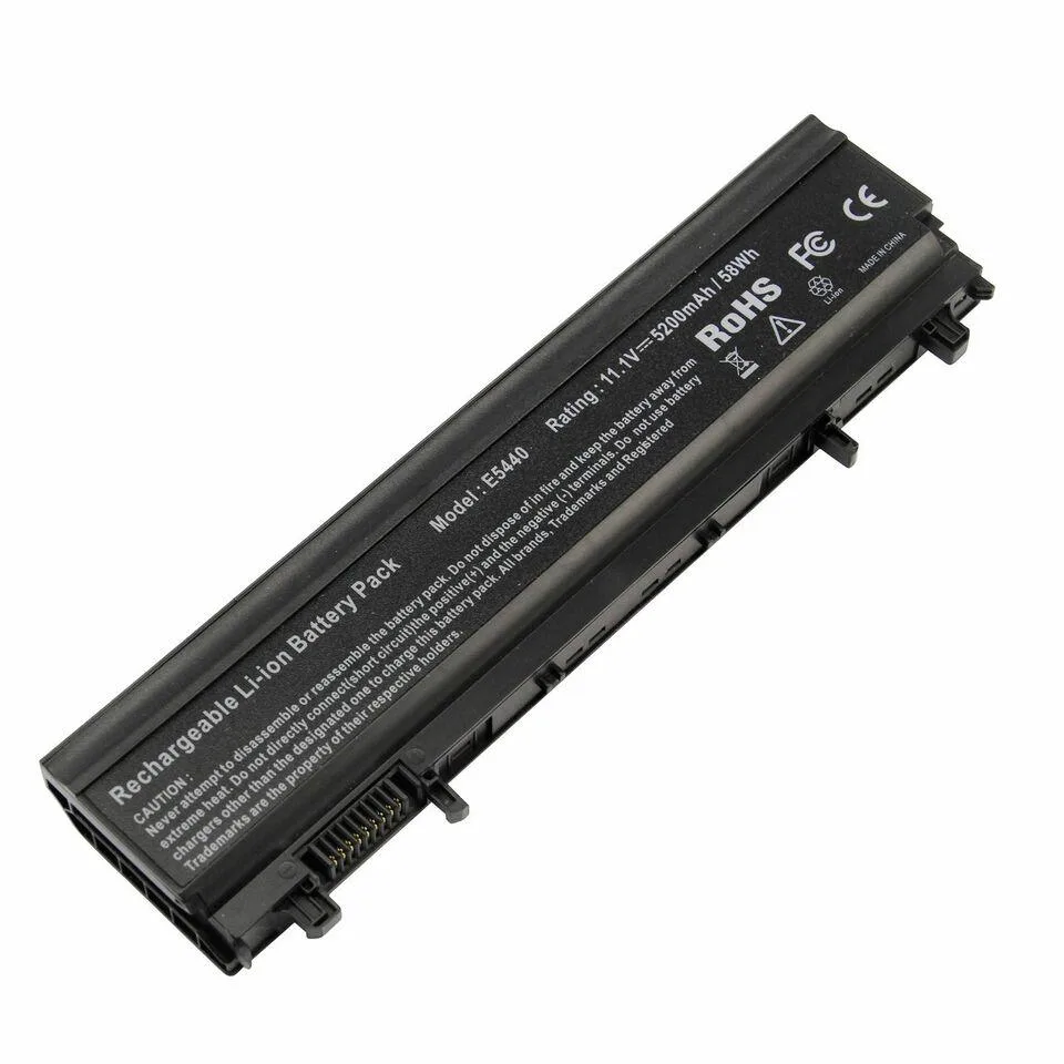 DELL DELL 11.1V 5200mAh 6-Cell Laptop Battery 451-BBID 451-BBIE 451-BBIF FT6D9 3K7J7 970V9 — product photo
