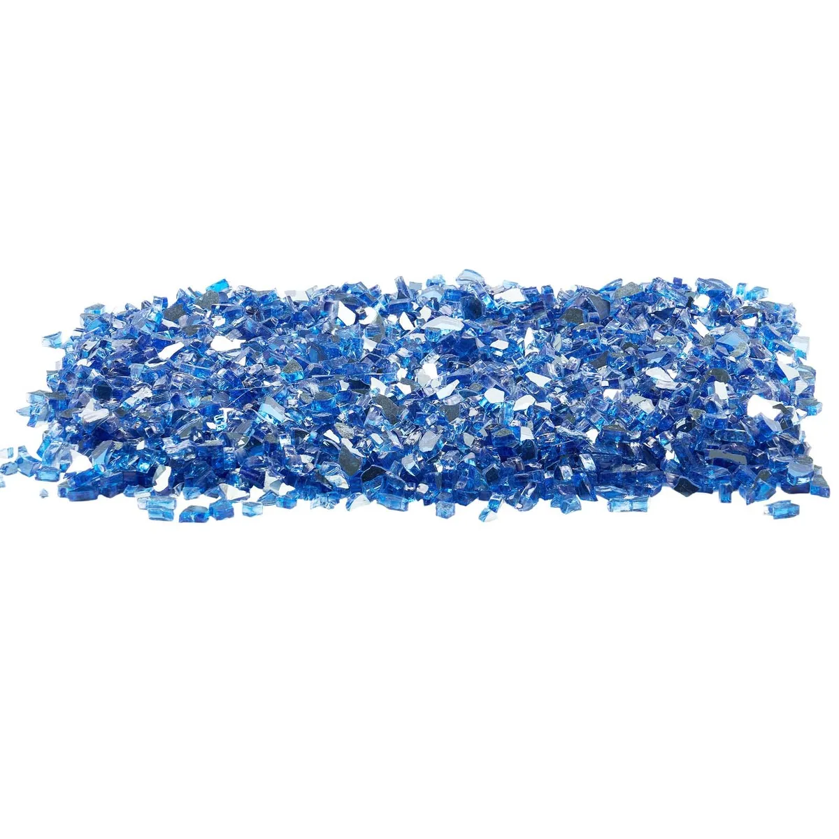 VEVOR VEVOR Fire Glass 10 lbs 4.5 kg 1/4 in 6.35 mm Cobalt Blue — product photo