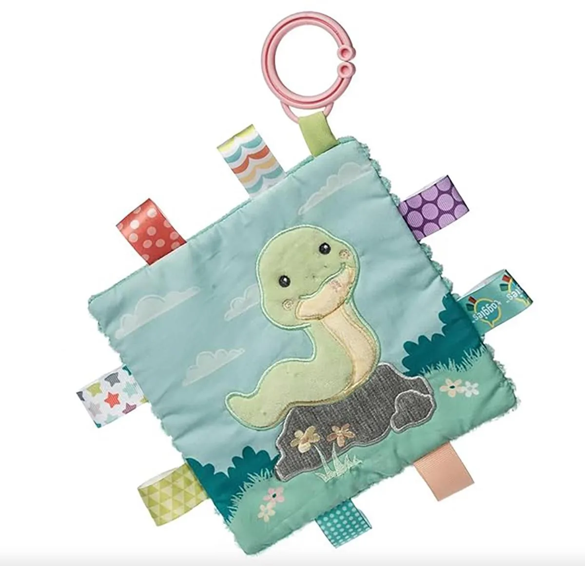 Mary Meyer Stuffed Toys Mary Meyer Stuffed Toys Taggies Crinkle Me Toy Sniggles Snake 6 x 6 inches — product photo