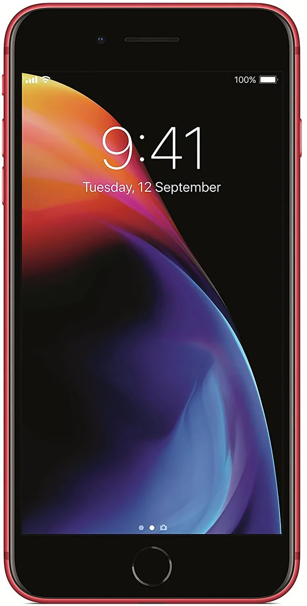 Apple Apple iPhone 8 Plus 64GB Red Cell Phones - Unlocked — product photo