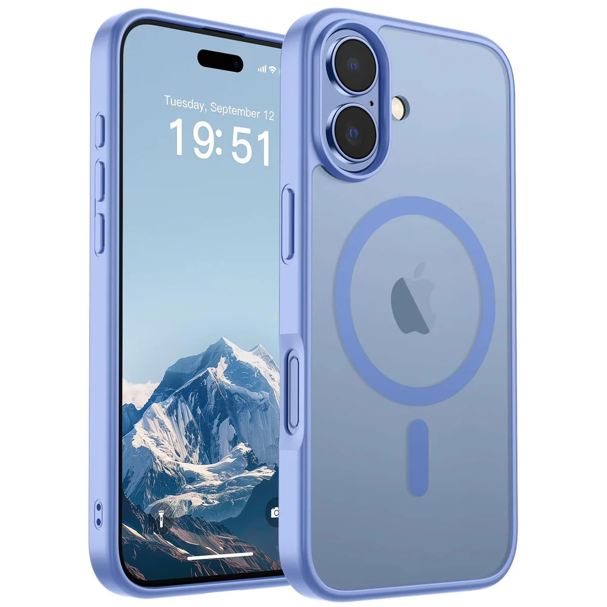 KEHIPI KEHIPI 81 Magnetic Case for iPhone 17 Blue Purple — product photo