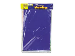 Chenille Kraft Chenille Kraft 4313 WonderFoam Sheets 12 x 18 Assorted Colors 10 Pack — product photo