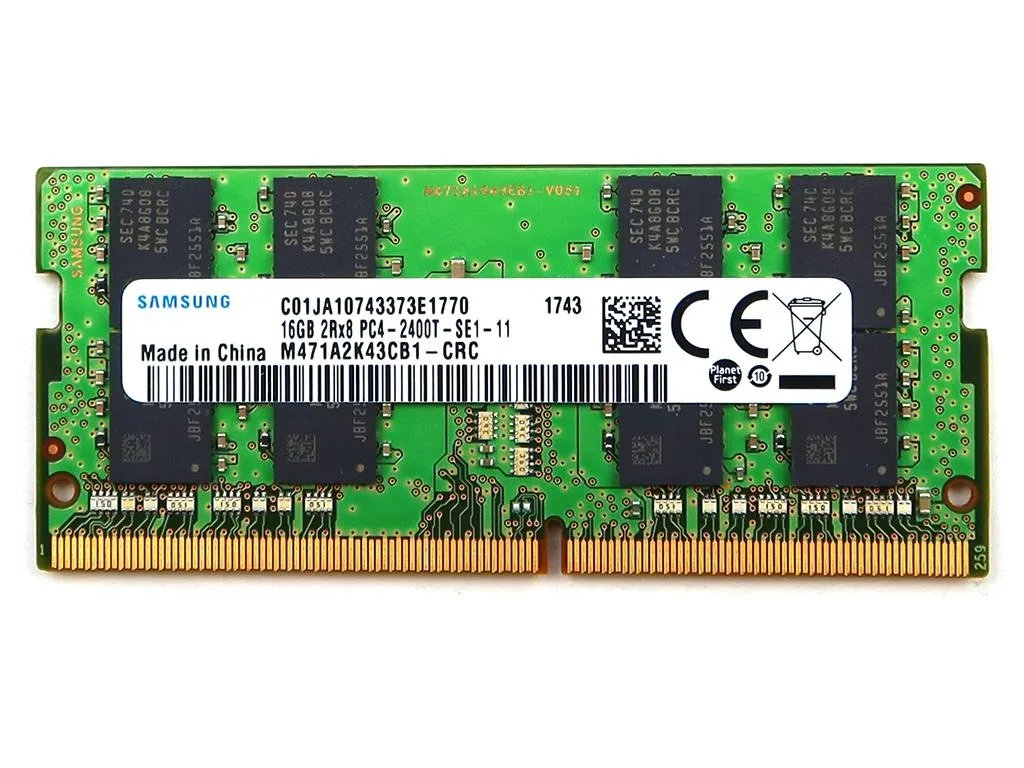 SAMSUNG SAMSUNG M471A2K43CB1-CRC_UA 16GB DDR4 SO-DIMM 2400MHz CL17 1.2V laptop RAM — product photo