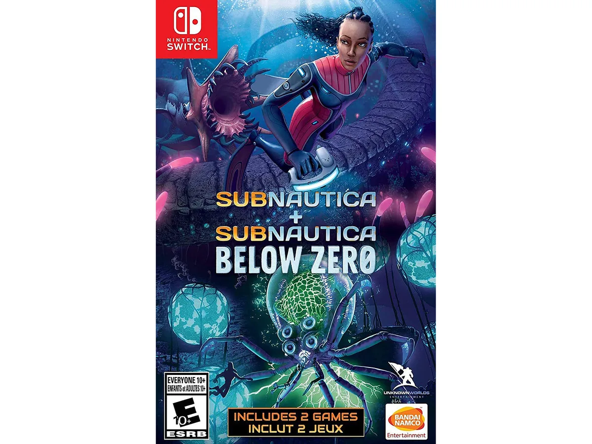 Bandai Namco Entertainment America Inc Bandai Namco Entertainment America Inc 84052 Subnautica + Subnautica: Below Zero nintendo switch video game — product photo
