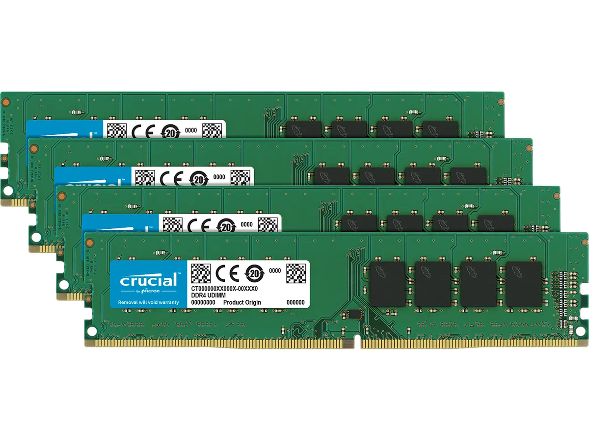 Crucial Crucial CT4K8G4DFS8266 32GB (4 x 8GB) DDR4 2666 CL19 desktop RAM — product photo