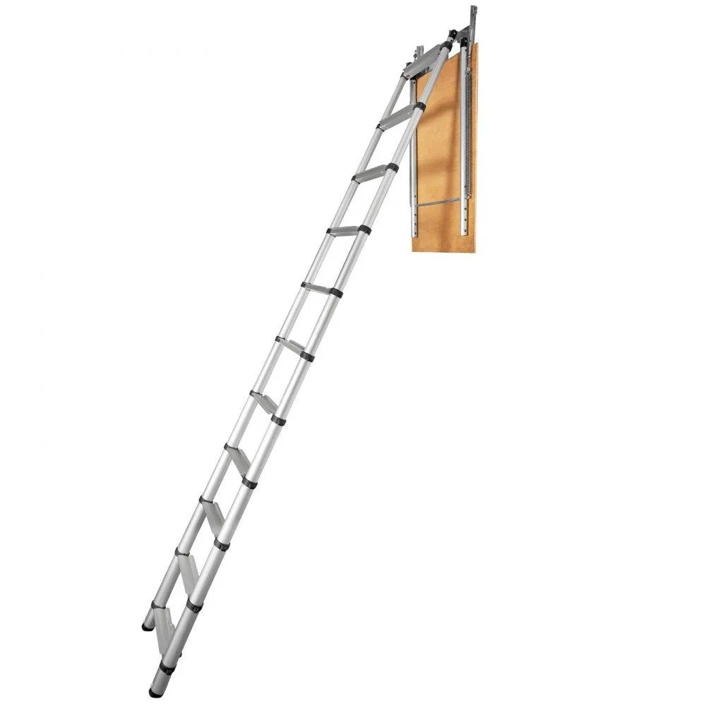 VEVOR VEVOR Attic Ladder Telescoping 350 lb 39.37" x 23.6" 11 Steps Aluminium — product photo