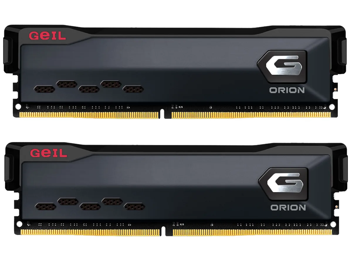 GeIL GeIL ORION GAOG432GB3200C18ADC 32GB (2 x 16GB) DDR4 3200 desktop RAM — product photo