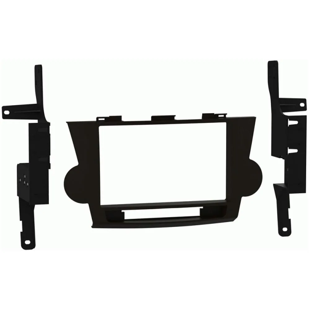 METRA METRA 108-TO3B Double DIN Dash Kit for 2008-2012 Toyota Highlander Matte Black — product photo