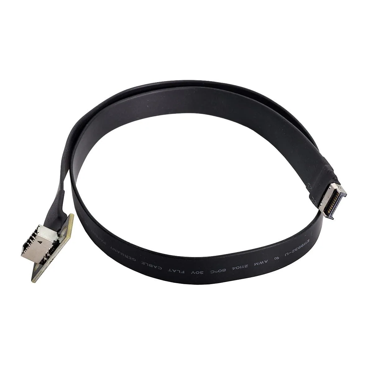 Fervit Fervit USB 3.1 Type-E Male to Female Front Panel Extension Cable 50cm — product photo
