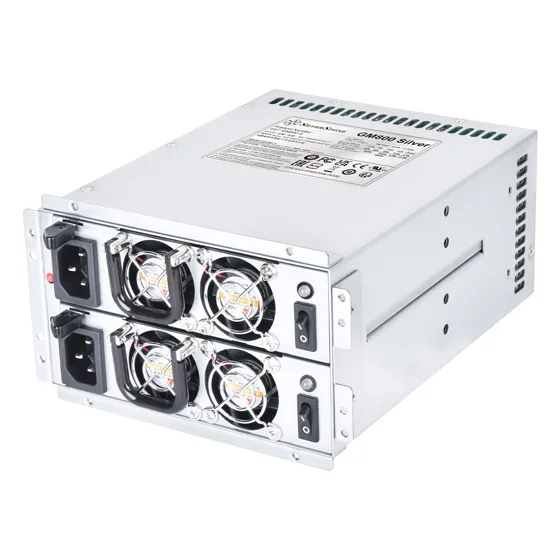 Silverstone Technology Silverstone Technology GM800-S 800W 1+1 redundant server power supply — product photo