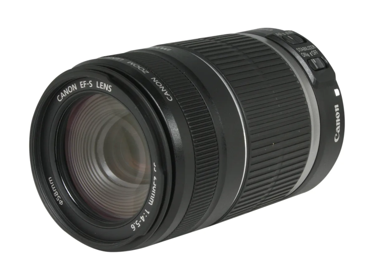 Canon Canon 2044B002 EF-S 55-250mm f/4-5.6 IS II Telephoto Zoom Lens camera lens — product photo