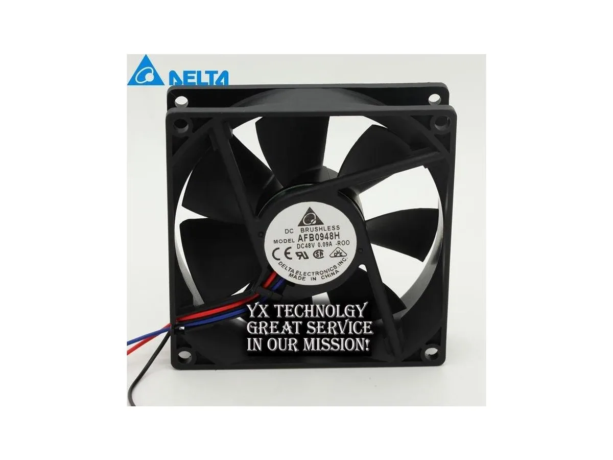 Fans Fans AFB0948H-ROO 48V 0.09A 90x90x25mm ball bearing case fan — product photo