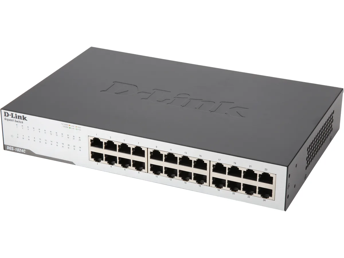 D-Link D-Link DGS-1024C 24-port Gigabit unmanaged network switch — product photo