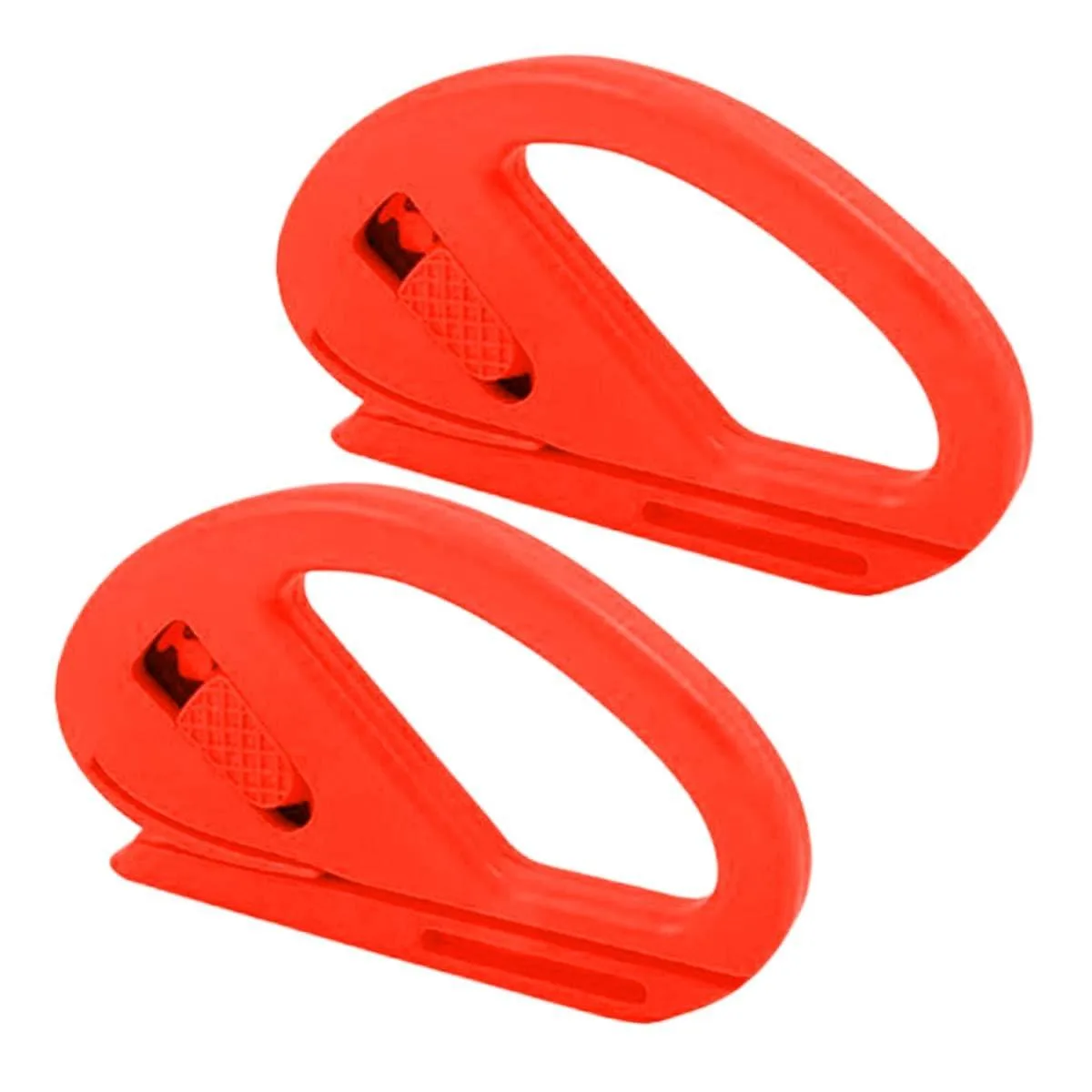  BDZMC Wrapping Paper Cutter 2-pack Tangerine 3.9 in — product photo
