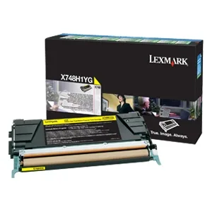 Lexmark Lexmark X748H1YG Yellow Toner Cartridge 10000 Pages — product photo