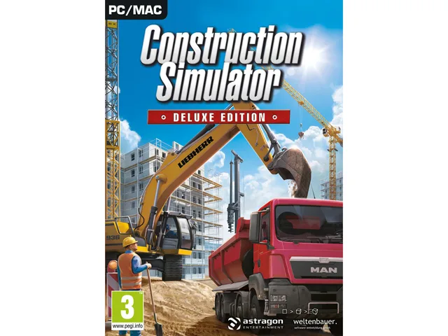 Astragon Astragon Construction Simulator Deluxe Edition 43072 downloadable game — product photo