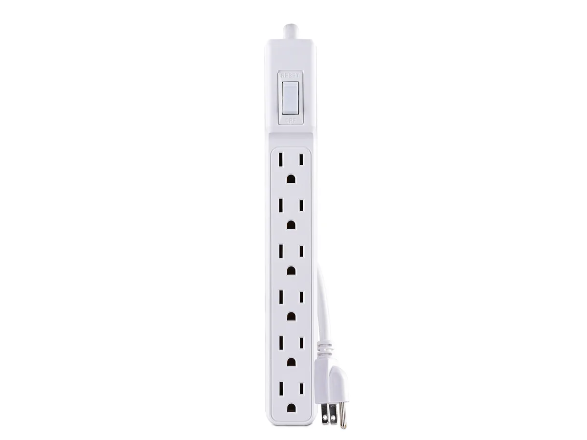 CyberPower CyberPower MP1044NN 6-Outlet Power Strip 2-Pack White — product photo